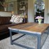 oud eiken salontafel