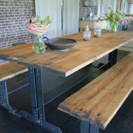 kasteeltafel oud eiken