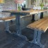 landelijke bank bij kloostertafel
