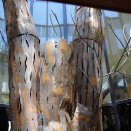 metaal boom sculptuur