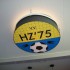 voetbal logo lamp