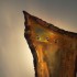 stoere wandlamp koper